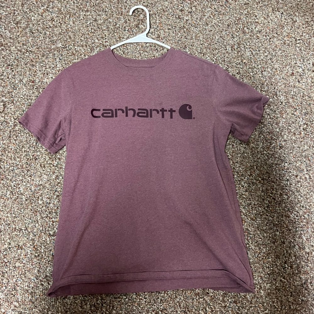 Carhartt Purple Short Sleeve Tee